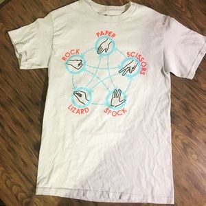 Rock Paper Scissors Lizard Spock t-shirt